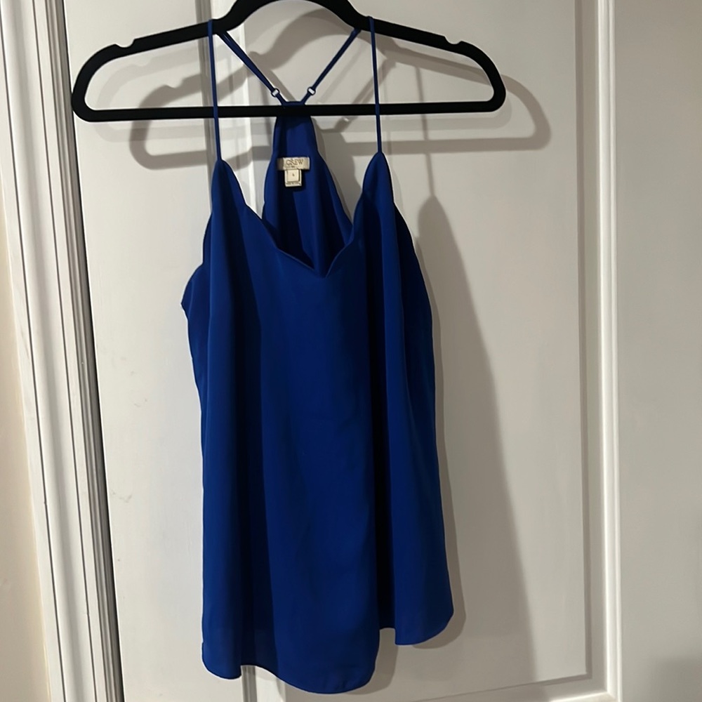 J.Crew Factory S scalloped tank top